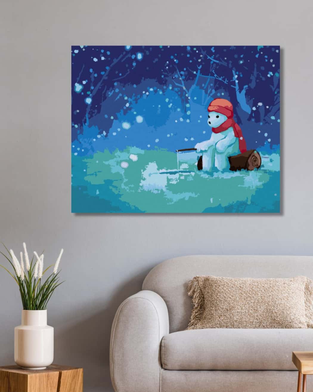 Polar Bear Winter in Pisces