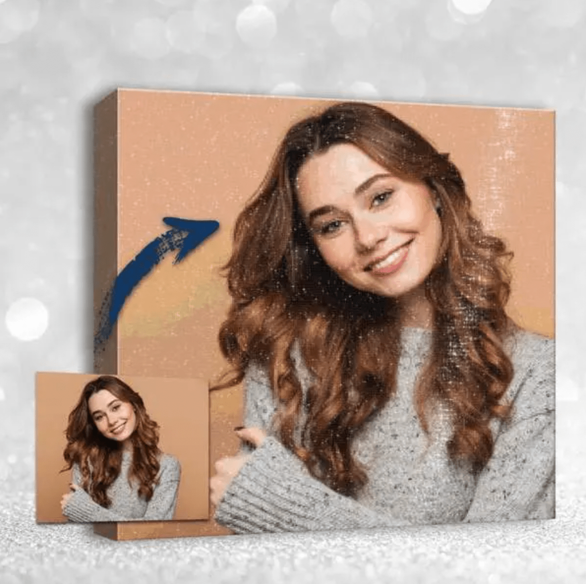 Custom Diamond Painting Kit With Your Own Photo