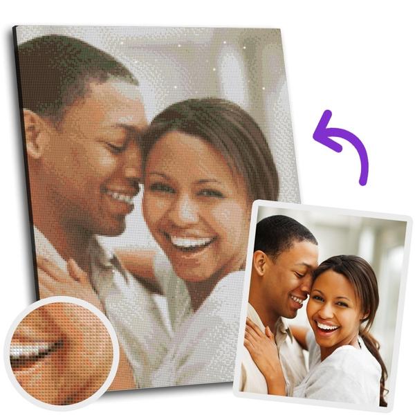 Custom Diamond Painting Kit With Your Own Photo