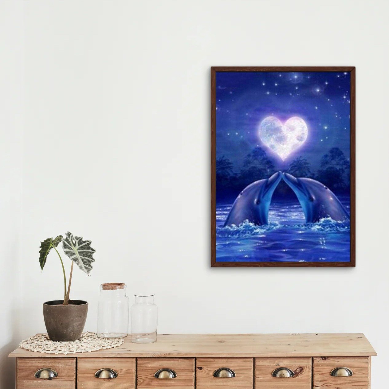 Dolphins - Diamond Painting Kit