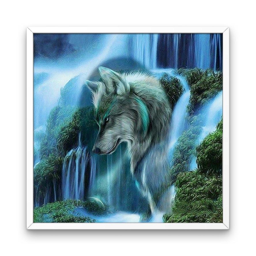 Majestic Wolf - Diamond Painting Kit