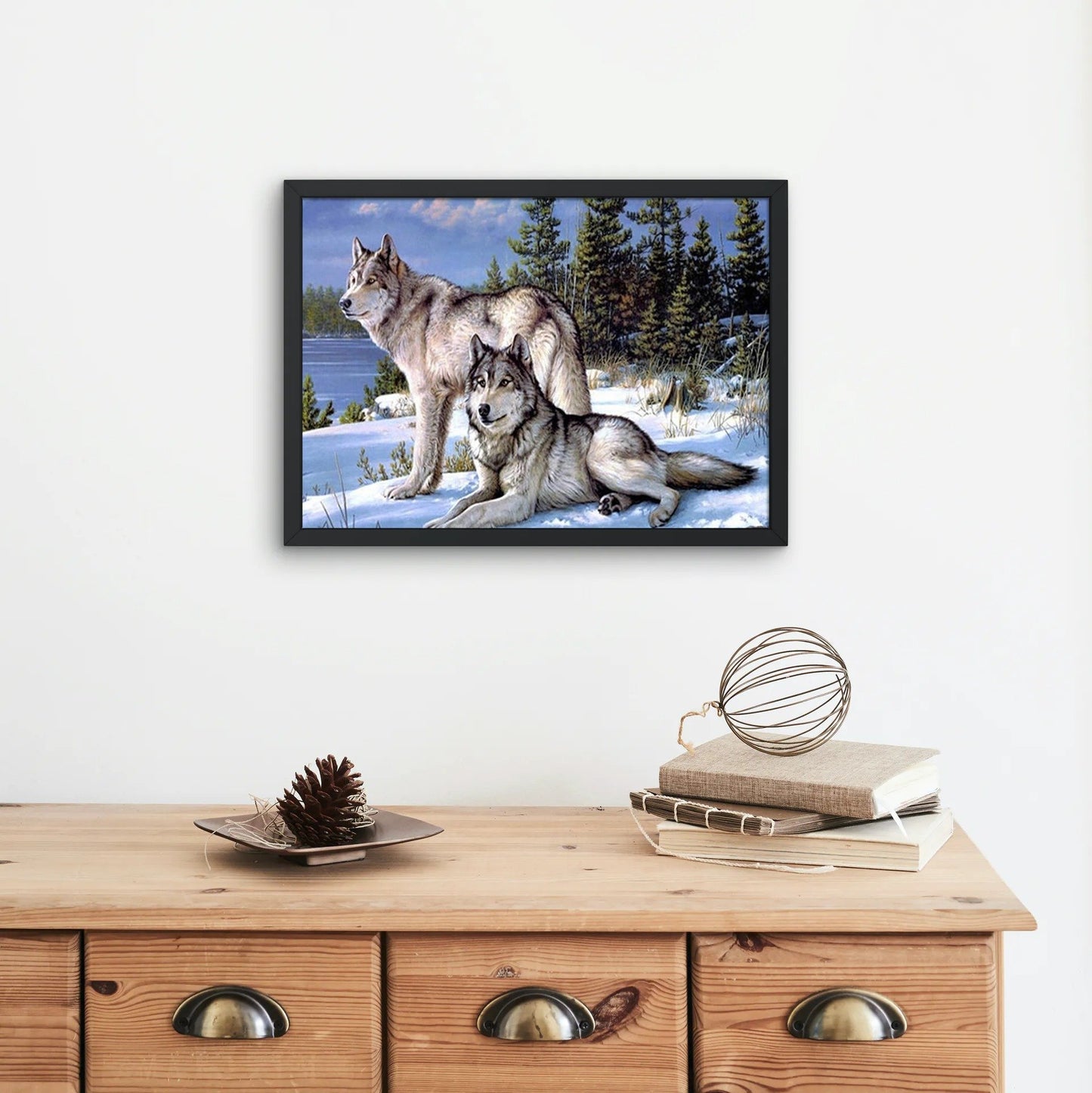 Wolves - Diamond Painting Kit