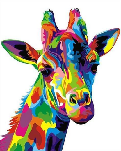 Colorful Giraffe