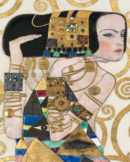 Expectation by Gustav Klimt