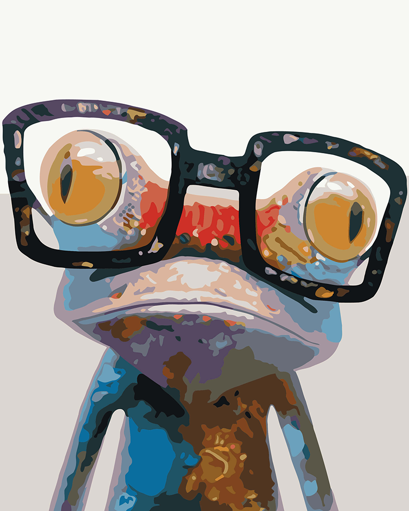 Frog With Glasses