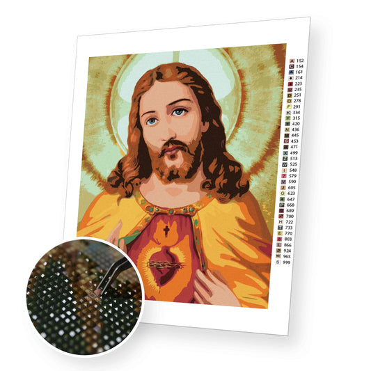 Jesus Christ II - Diamond Painting Kit