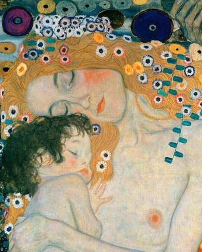 Mother and Child by Gustav Klimt