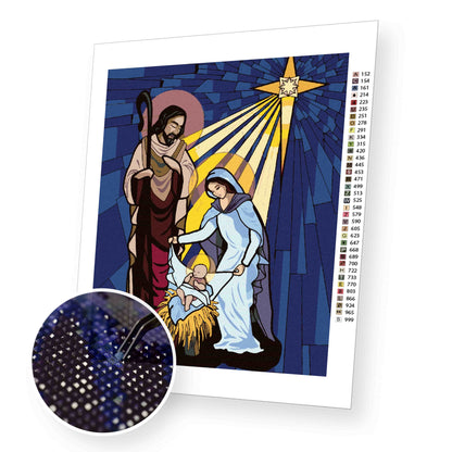Holy Family II - Diamond Painting Kit