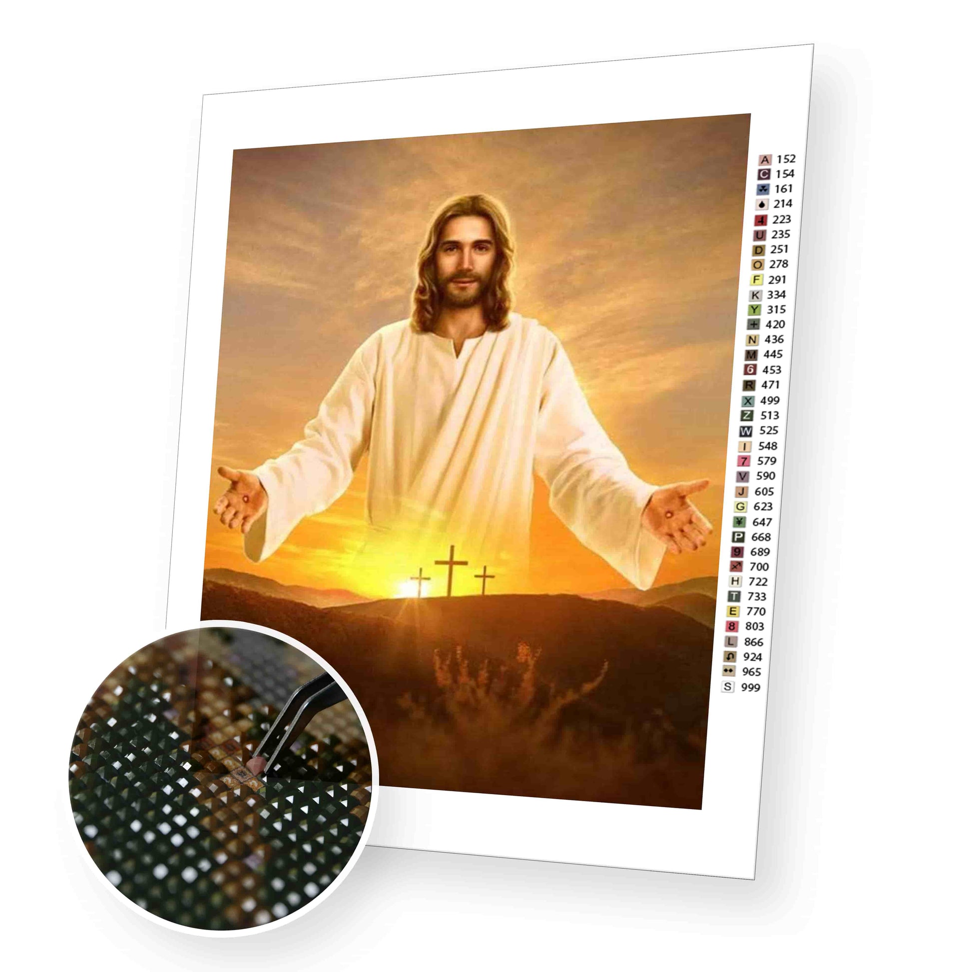Holy Jesus - Diamond Painting Kit – bemyhobbystore