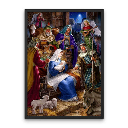 The Nativity of Christ - Diamond Painting Kit