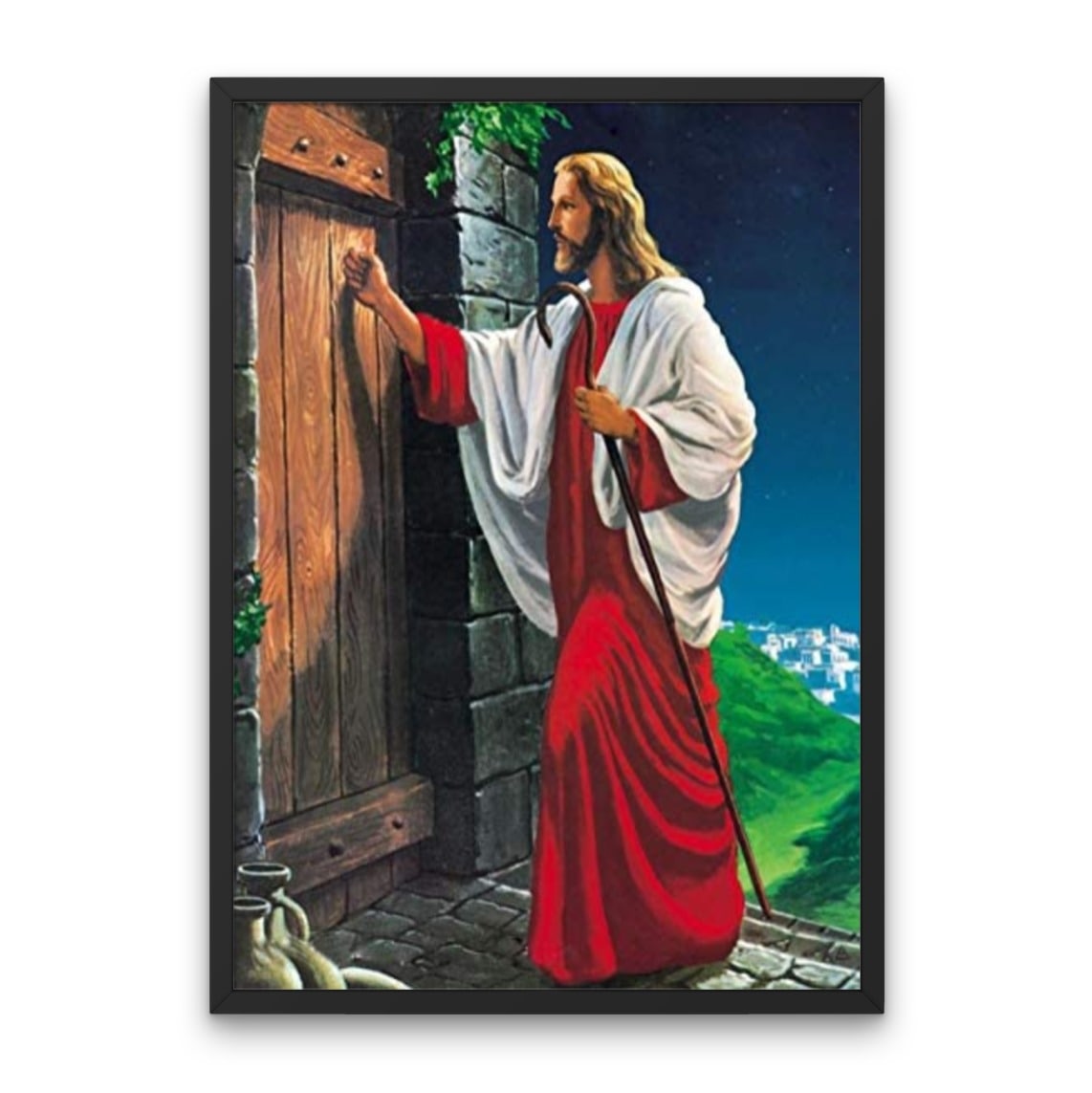Jesus Knocking on the Door - Diamond Painting Kit