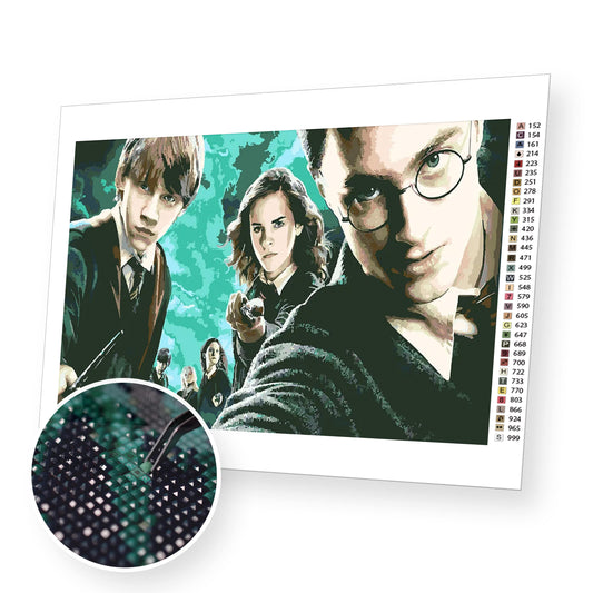 Harry Potter and others - Diamond Painting Kit