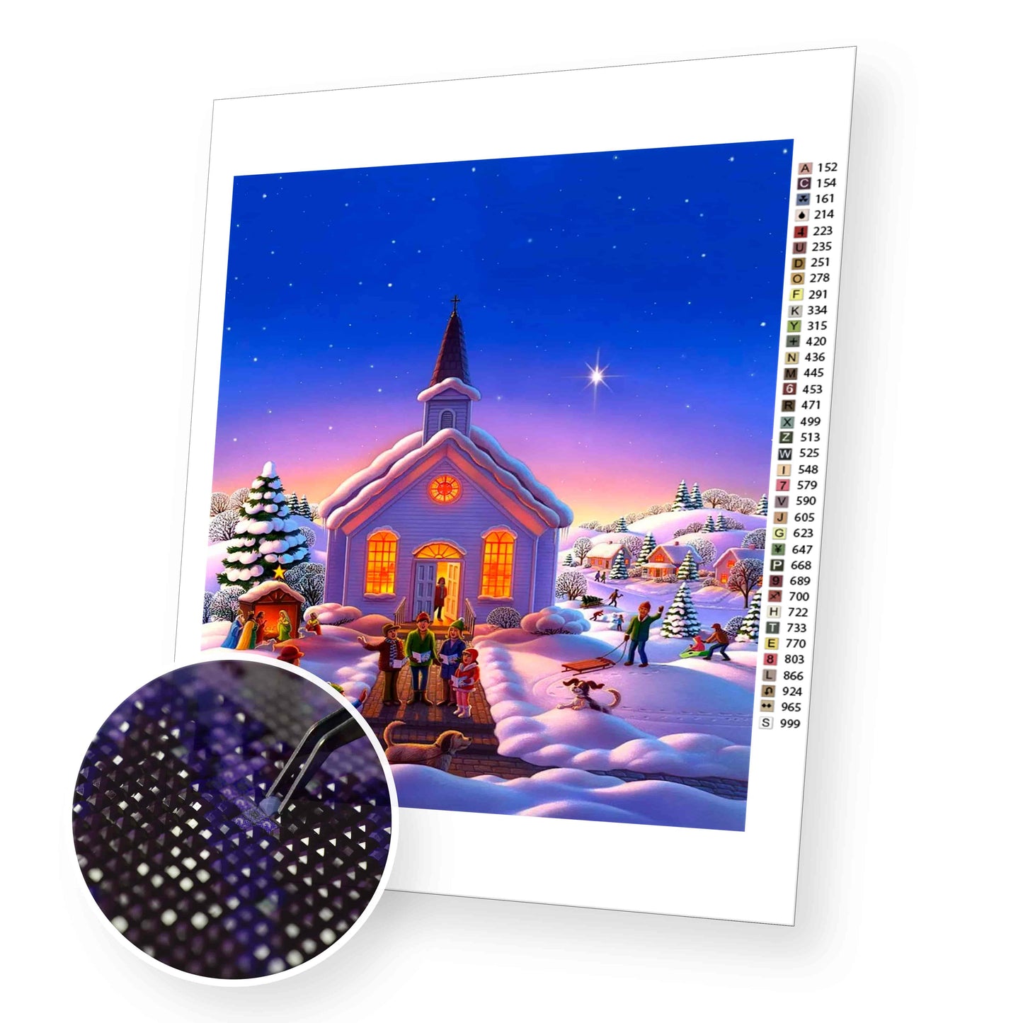 Snow Landscapes- Diamond Painting Kit