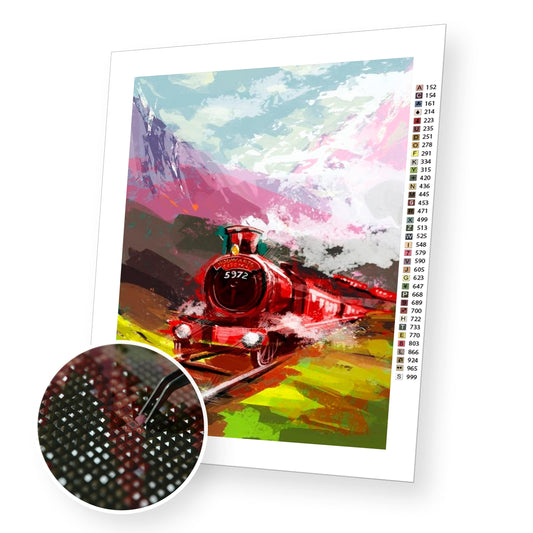 Hogwards Express - Diamond Painting Kit