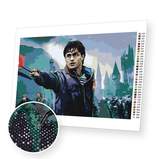 Harry Potter and the Deathly Hallows - Diamond Painting Kit