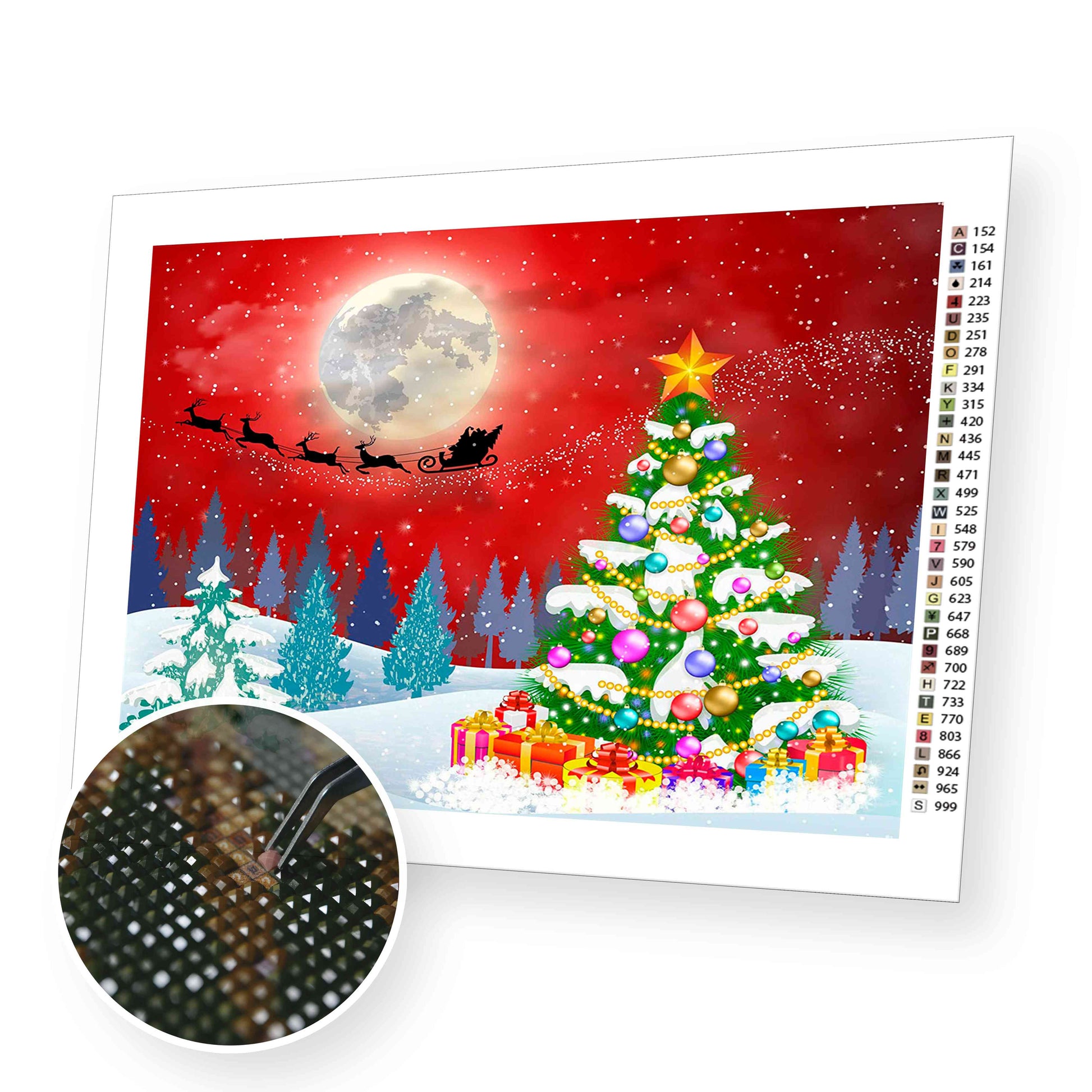 Wonderful Santa Claus Christmas - Diamond Painting Kit – bemyhobbystore