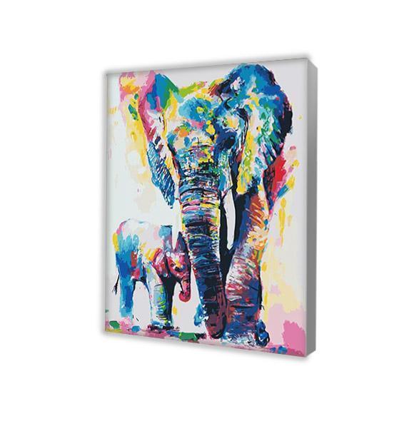 Elephants - Paint by Numbers
