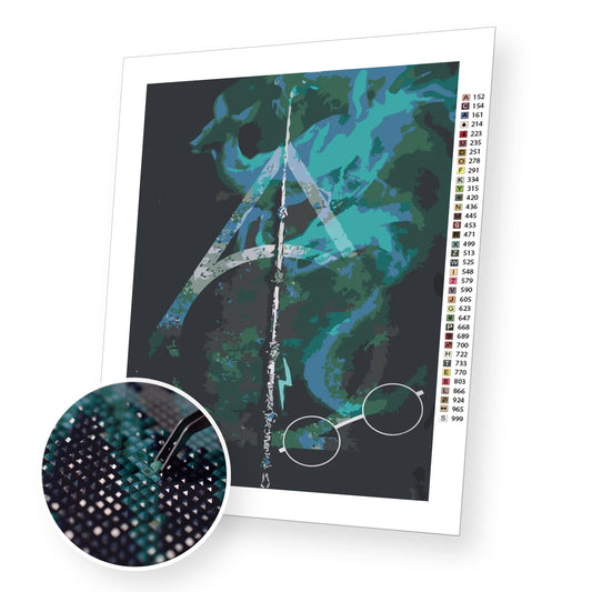 Deathly Hallows - Diamond Painting Kit