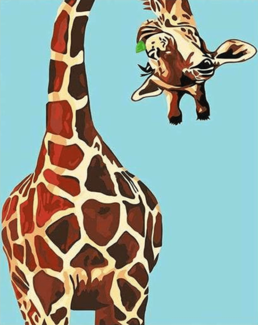 A Curious Giraffe