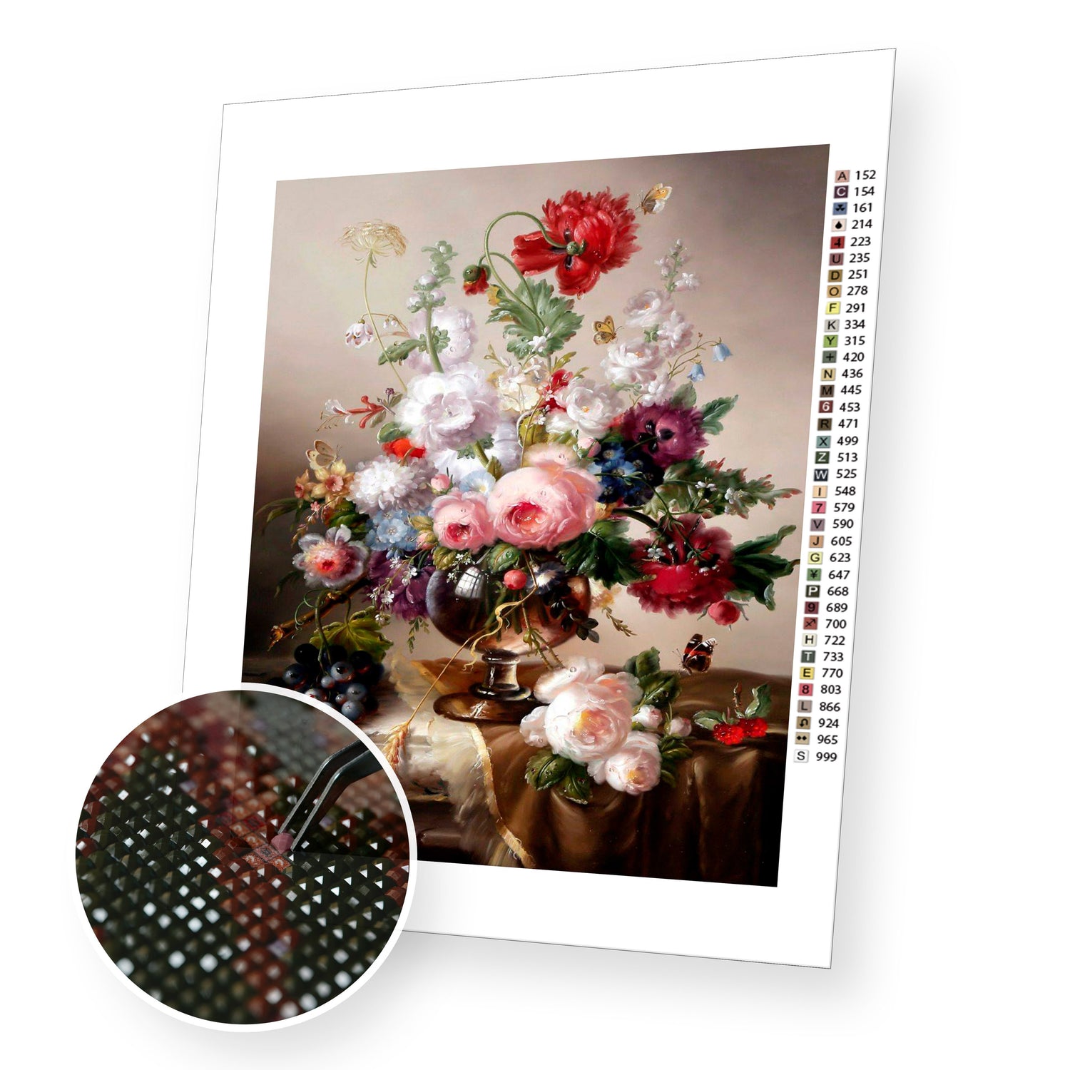 All Kind of Flowers - Diamond Painting Kit – bemyhobbystore