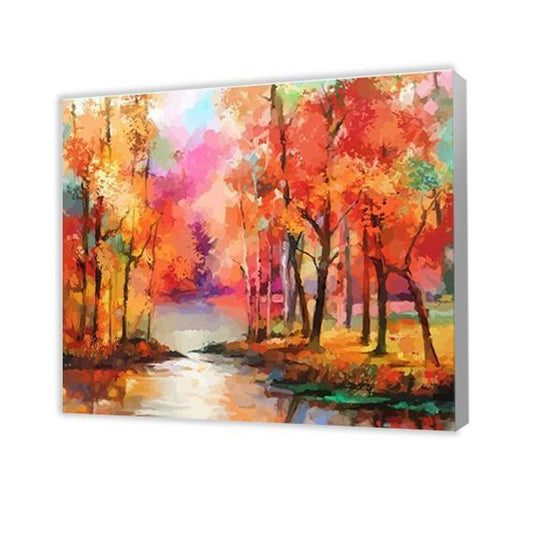 Colorful Autumn - Paint by Numbers