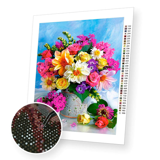 Bouquet of colors - Diamond Painting Kit