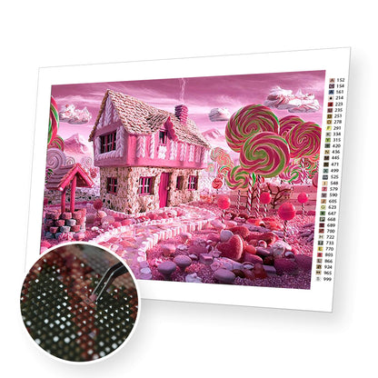 Candy house - Diamond Painting Kit