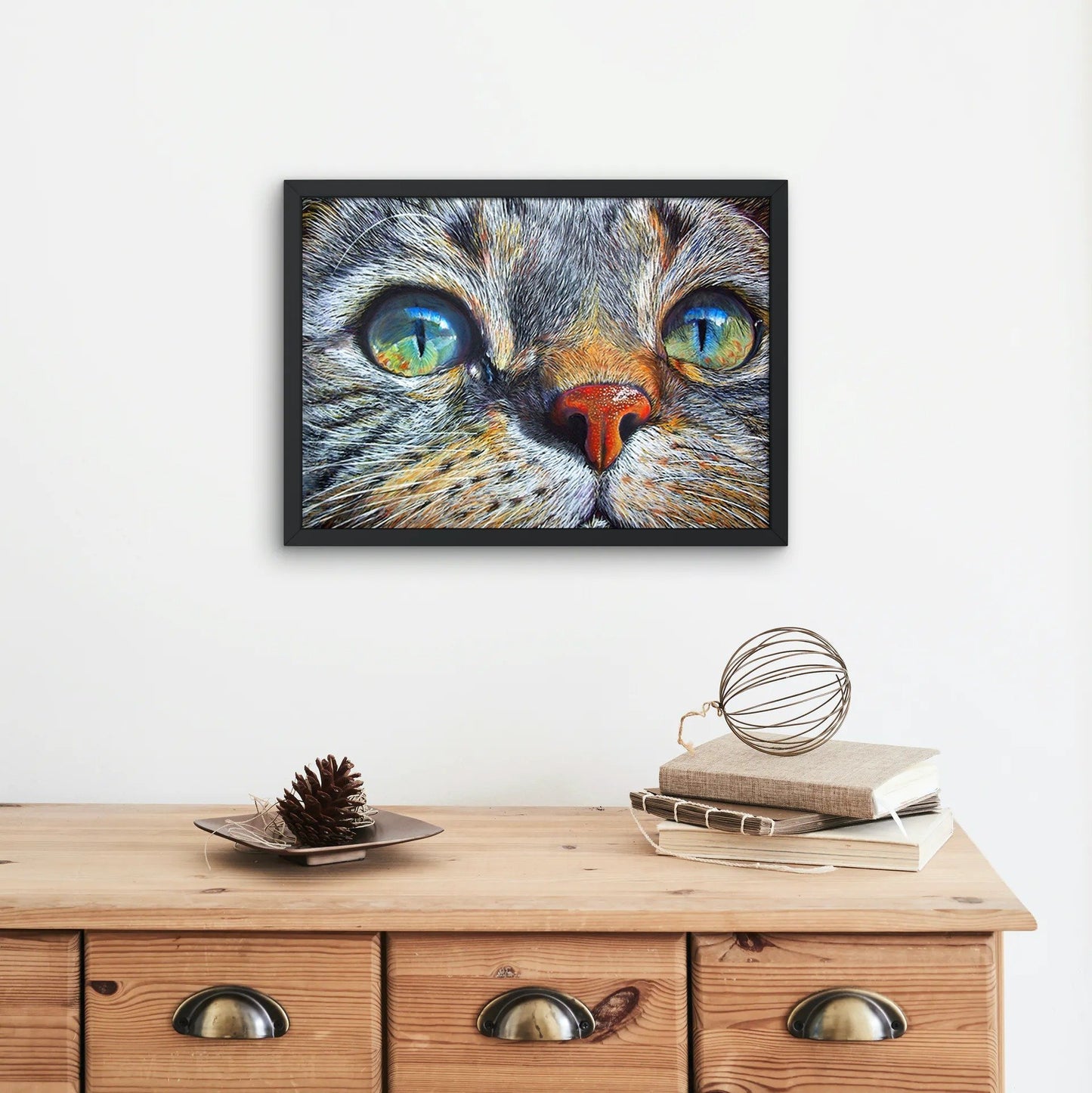 Cat Face - Diamond Painting Kit