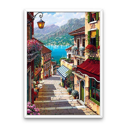 City Streets - Diamond Painting Kit