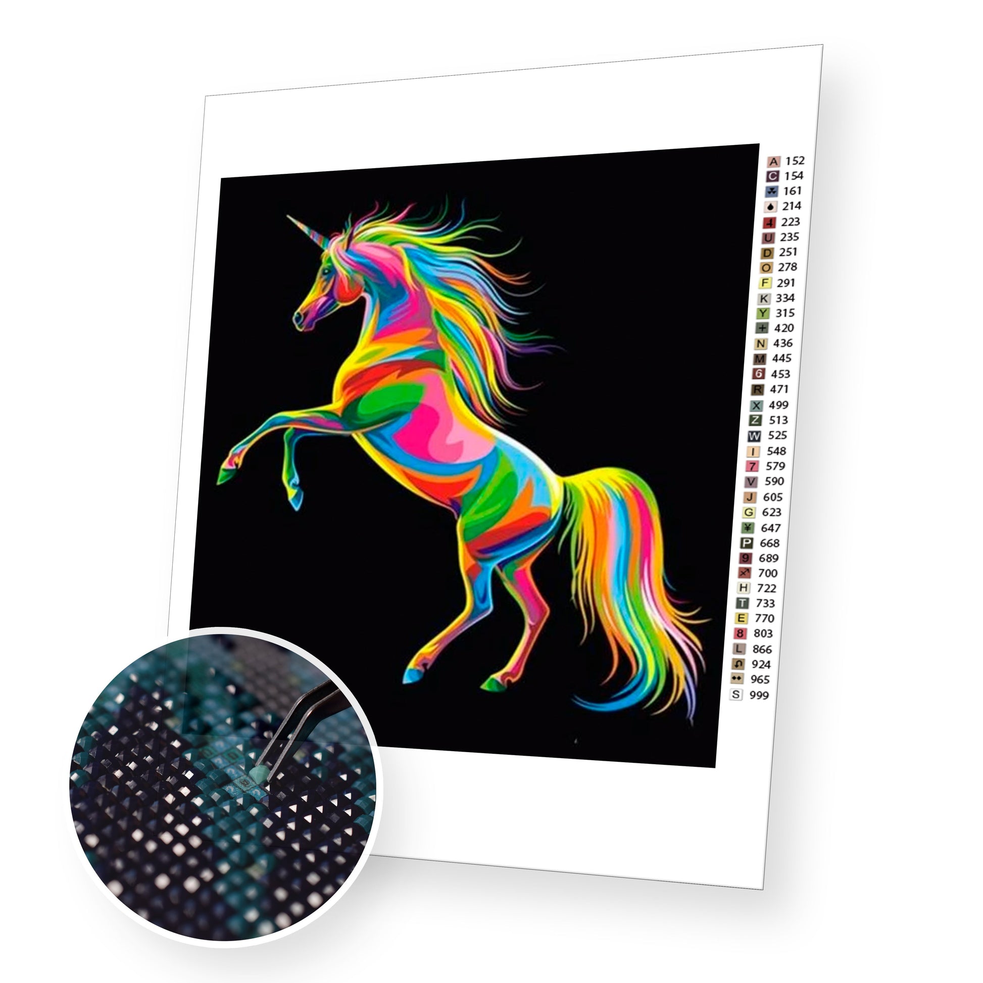 Colorful Horse - Diamond Painting Kit – bemyhobbystore