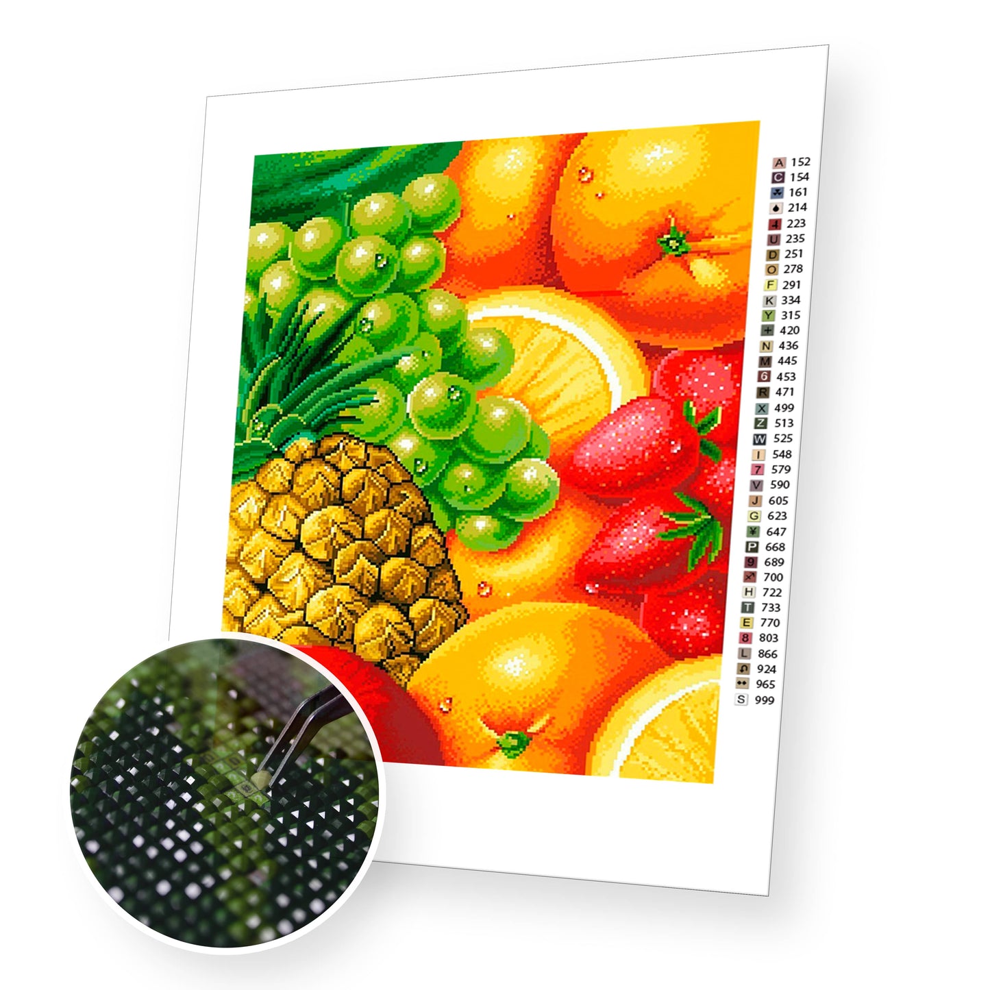 Fruit Mix - Diamond Painting Kit