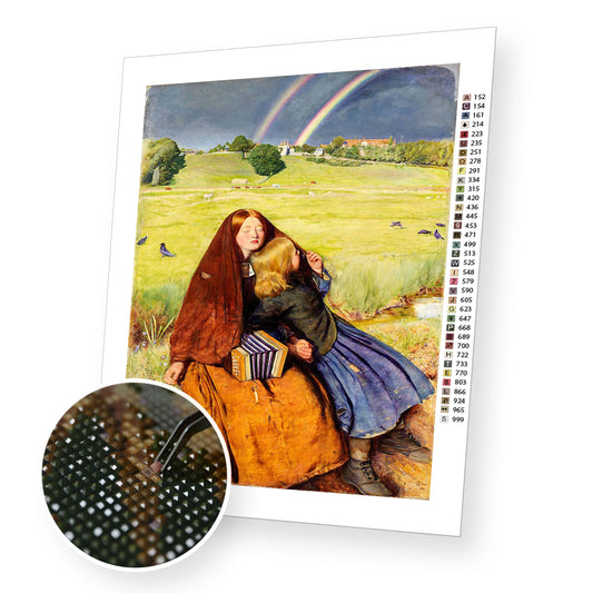 Girls in the field - Diamond Painting Kit