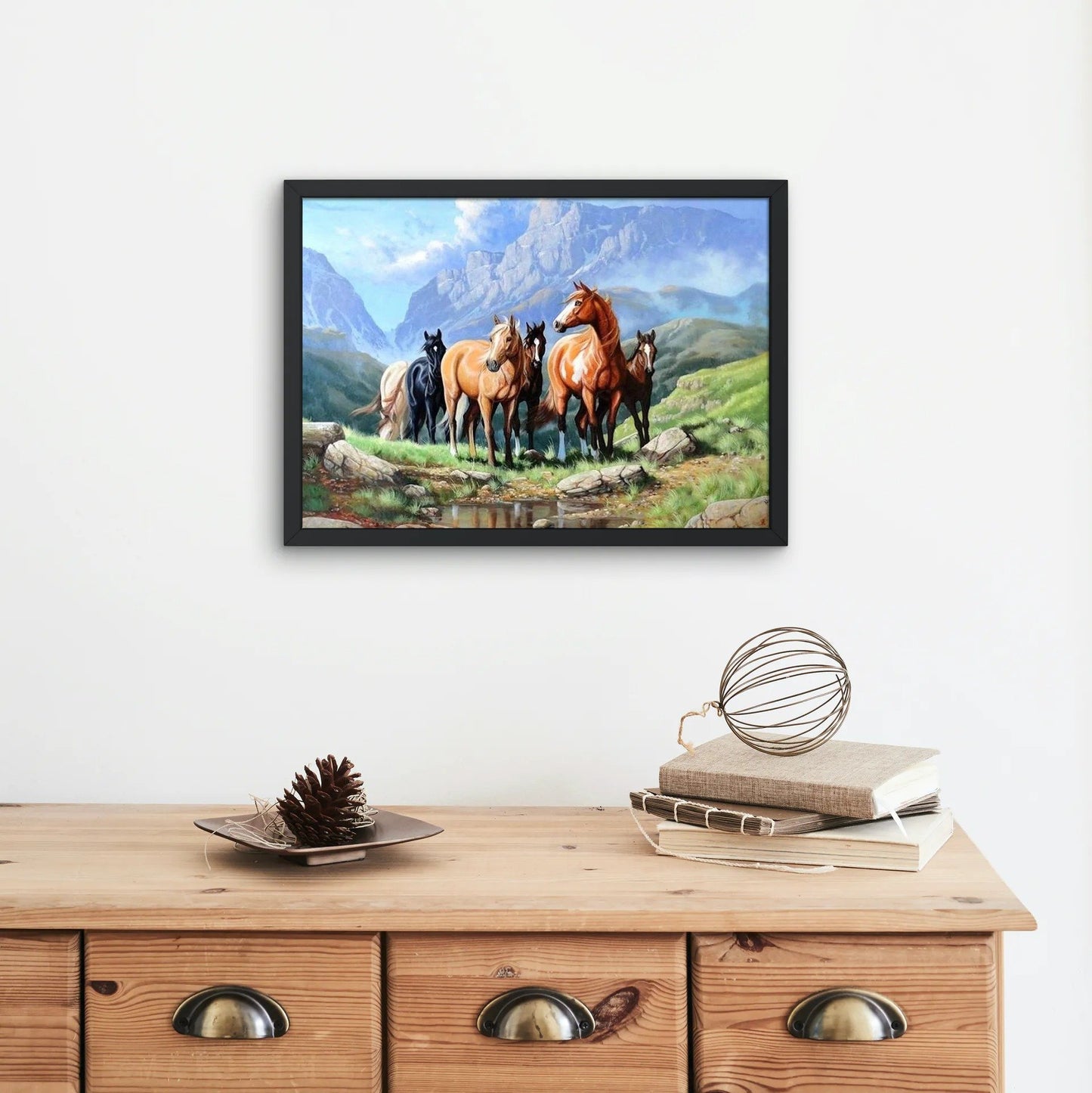 Horses on the Mountain