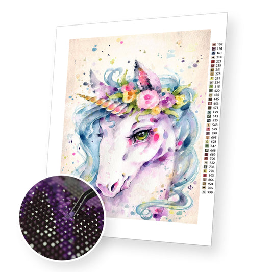 Little Unicorn - Diamond Painting Kit