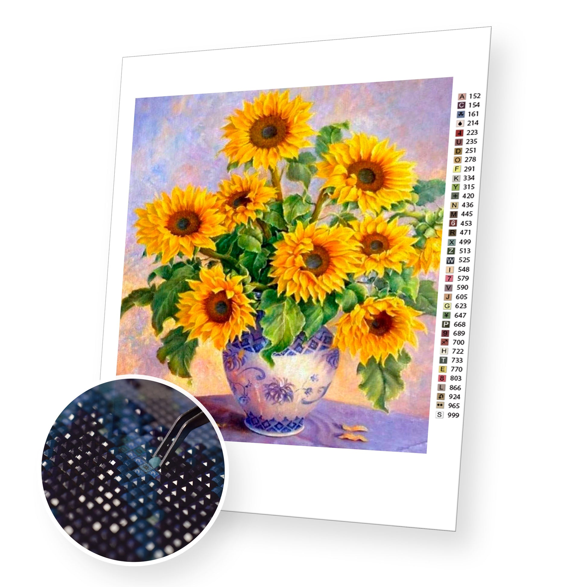 Sunflower - Diamond Painting Kit – bemyhobbystore