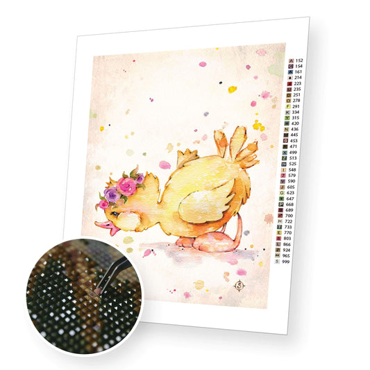 Sweet Duck - Diamond Painting Kit