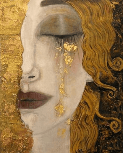 The Golden Tears by Gustav Klimt