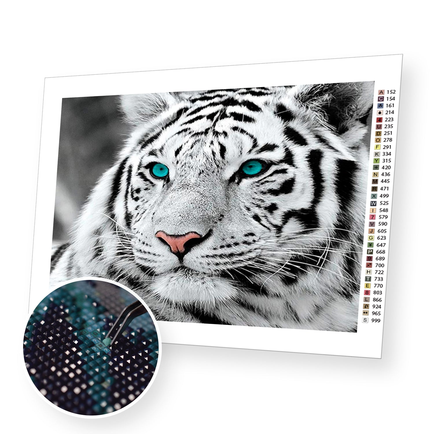 Tiger - Diamond Painting Kit - [Diamond Painting Kit]