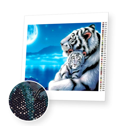 Tiger Cub - Diamond Painting Kit - [Diamond Painting Kit]