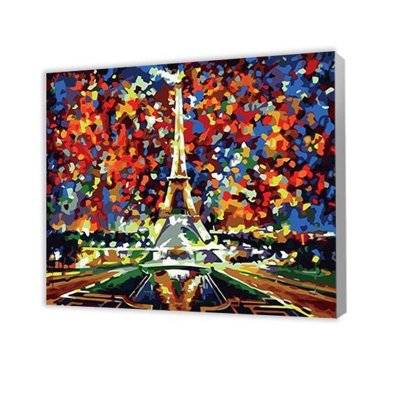 Eiffel Tower - Paint by Numbers