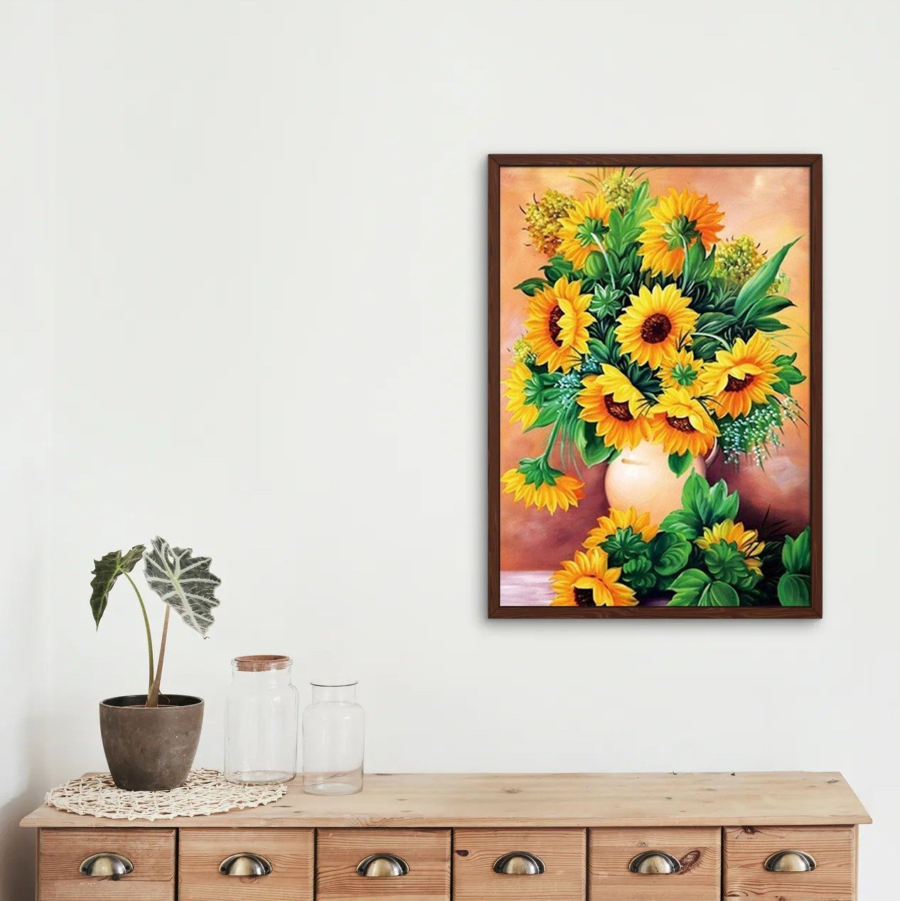 Yellow Flowers - Diamond Painting Kit