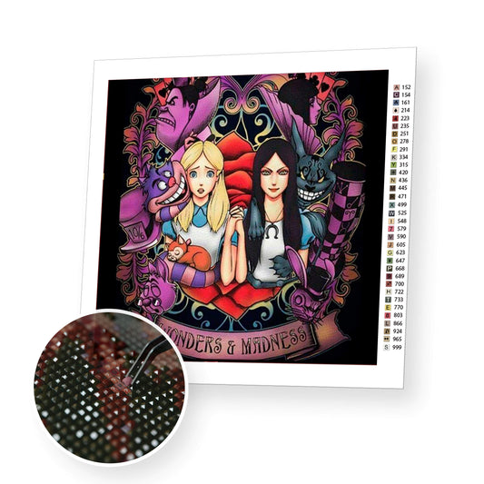 Young witch - Diamond Painting Kit