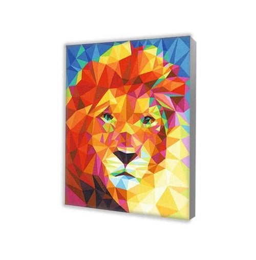 Abstract Lion
