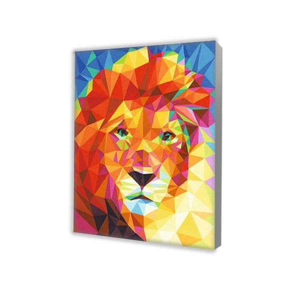 Abstract Lion
