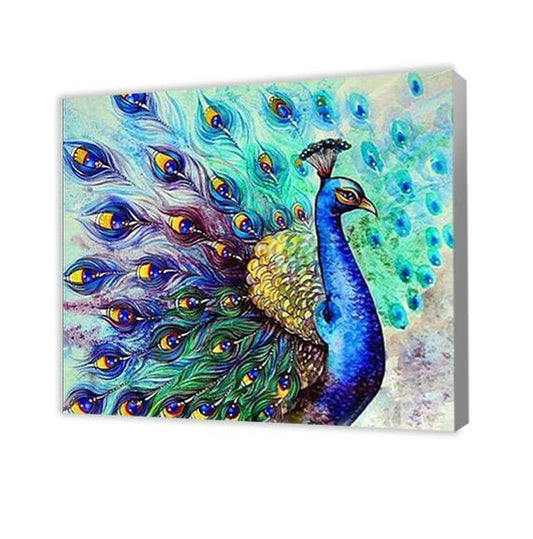 Magic Peacock - Paint by Numbers