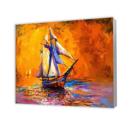 Sailboat - Paint by Numbers
