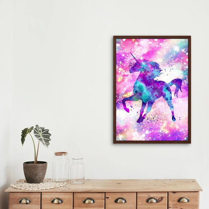 Cosmic Unicorn - Diamond Painting Kit