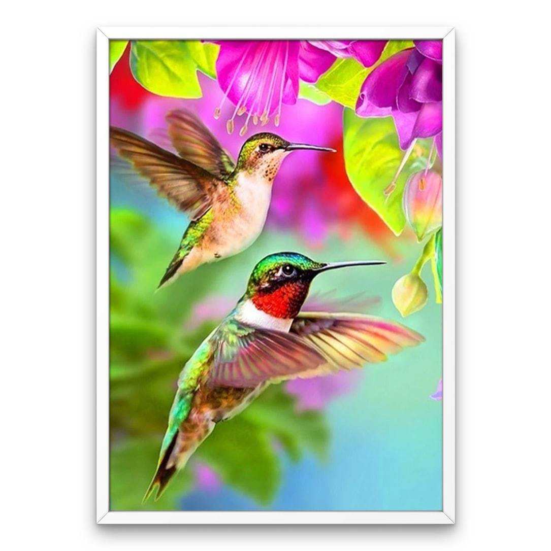 Hummingbirds - Diamond Painting Kit