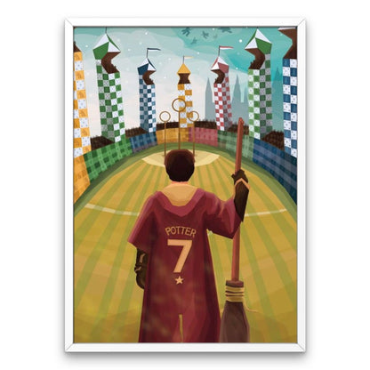 Harry Potter and Quidditch - Diamond Painting Kit