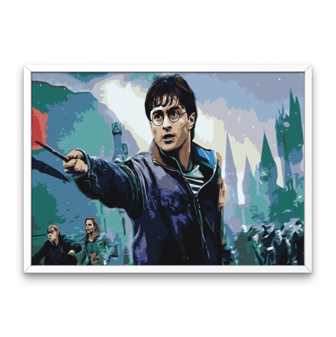 Harry Potter and the Deathly Hallows - Diamond Painting Kit – bemyhobbystore